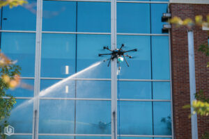 Drone Exterior Cleaning - Cleaning, Elevated.